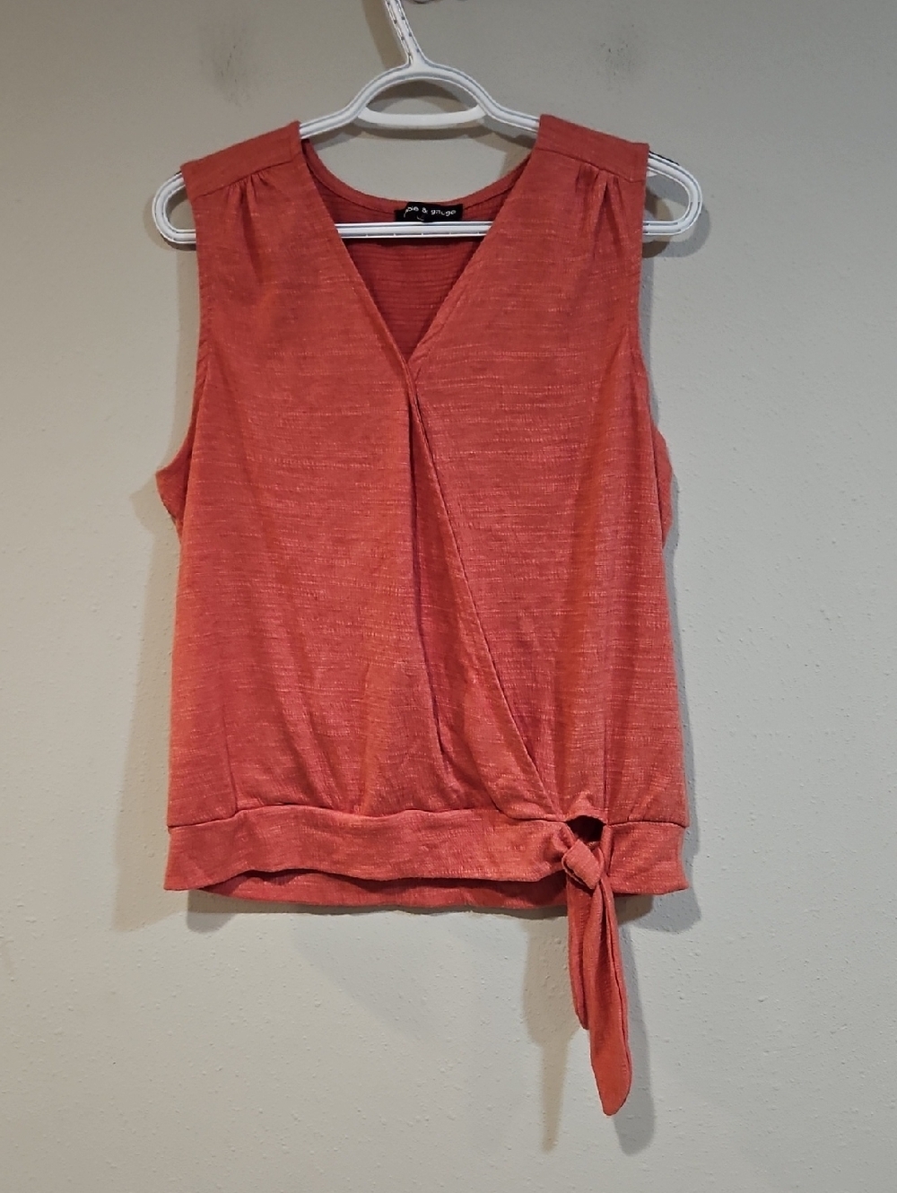 Cable & Gauge Orange Top